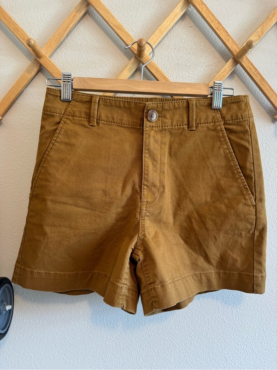 LOFT Pants - LOFT Chino Bermuda Shorts in Camel Brown
